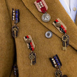 FRONT STREET Blazer Multi Pins in lana 