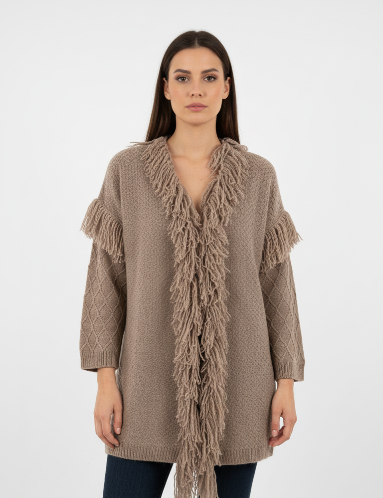 RAKKI Cardigan donna Philosophy Woman noce melange 