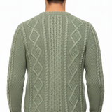 RAKKI Maglione uomo Rakki girocollo in cotone makò 