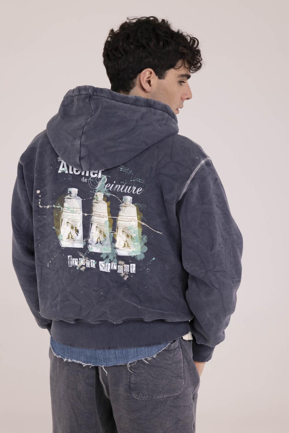 FRONT STREET Felpa Atelier de Peintre 