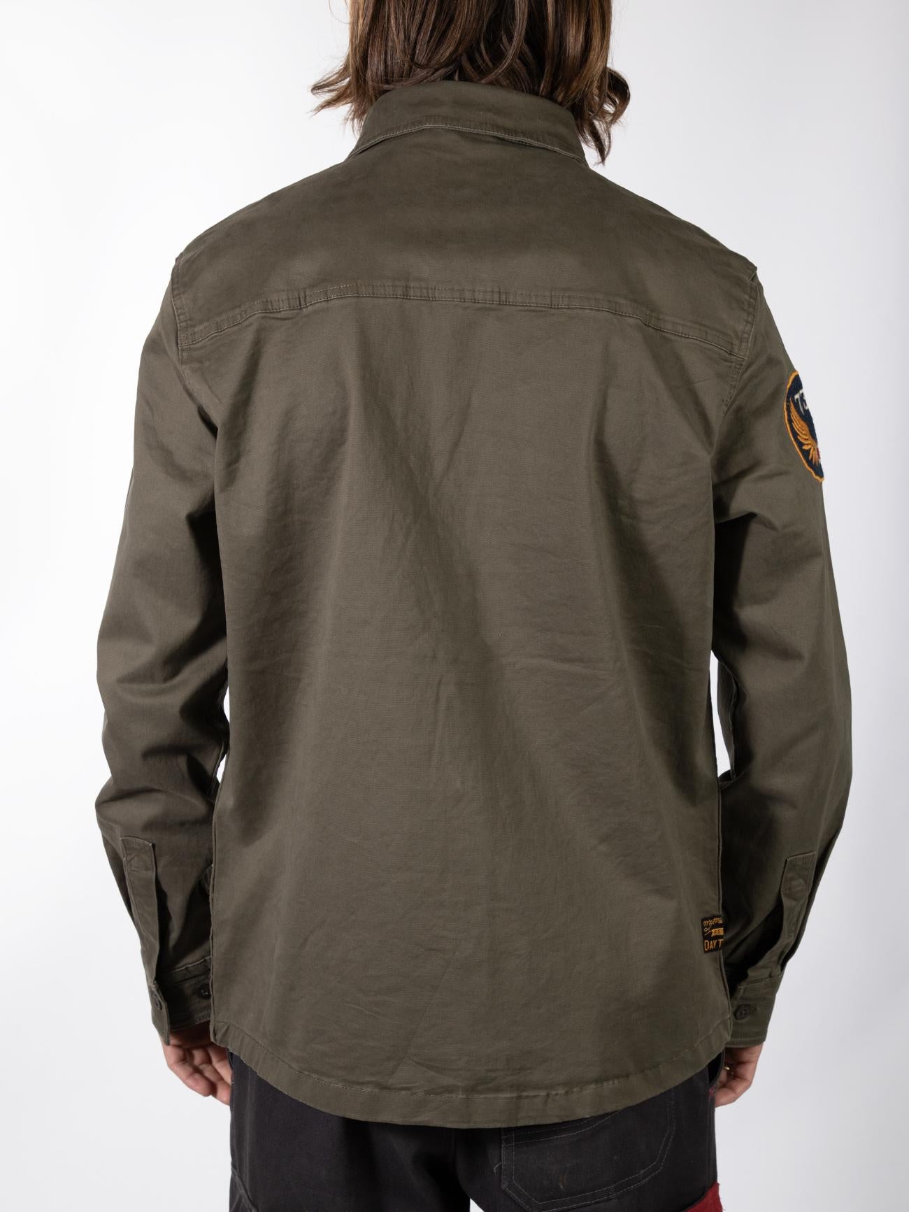 DAYTONA 73 Camicia uomo in twill di cotone Comcast 