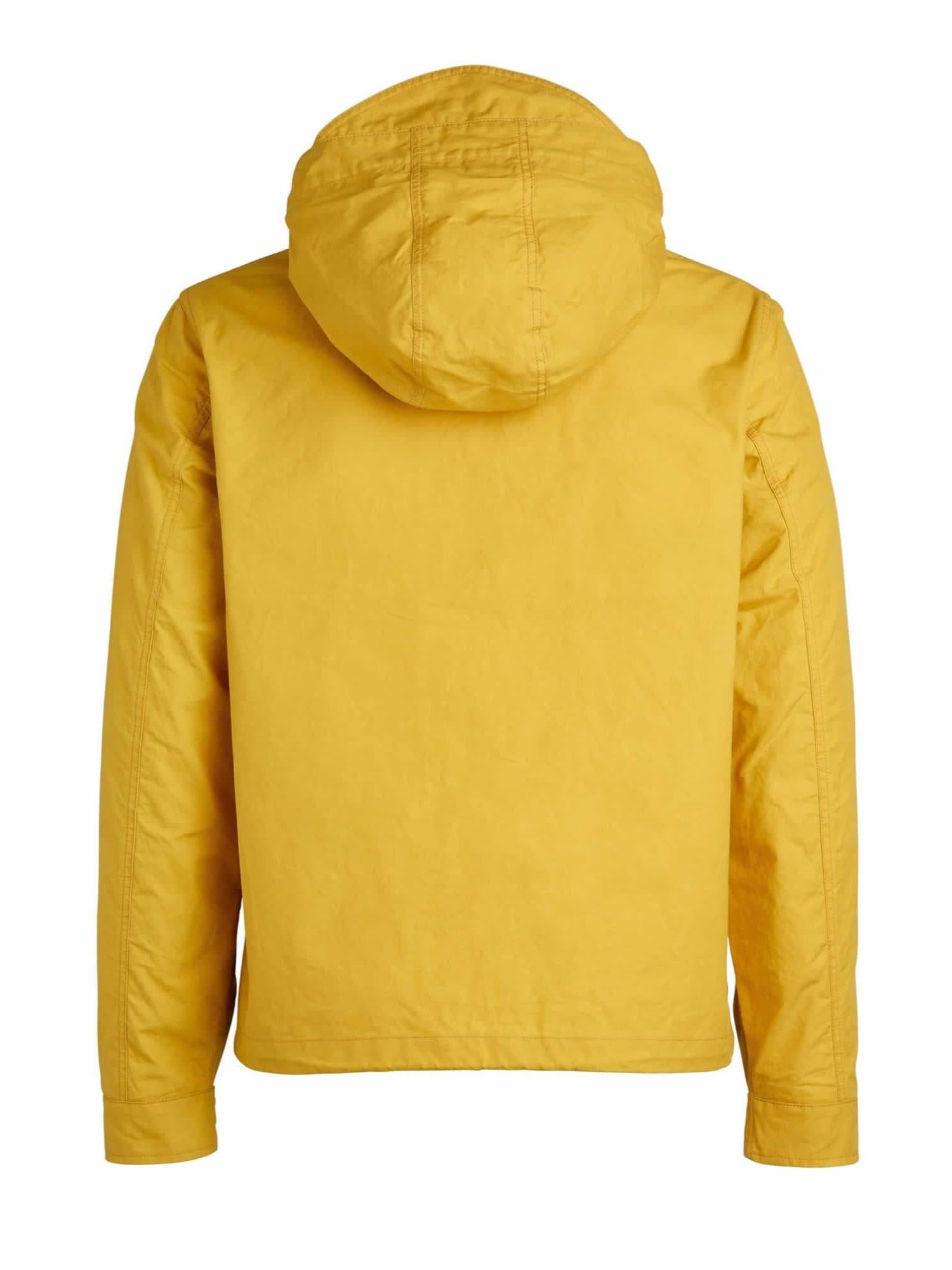 MANIFATTURA CECCARELLI Blazer uomo impermeabile con cappuccio in cotone e poliestere 