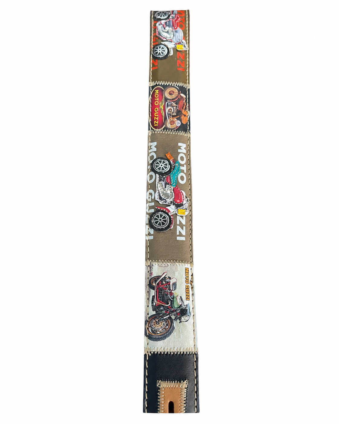RED BELTS Cintura artigianale in pelle Moto Guzzi 
