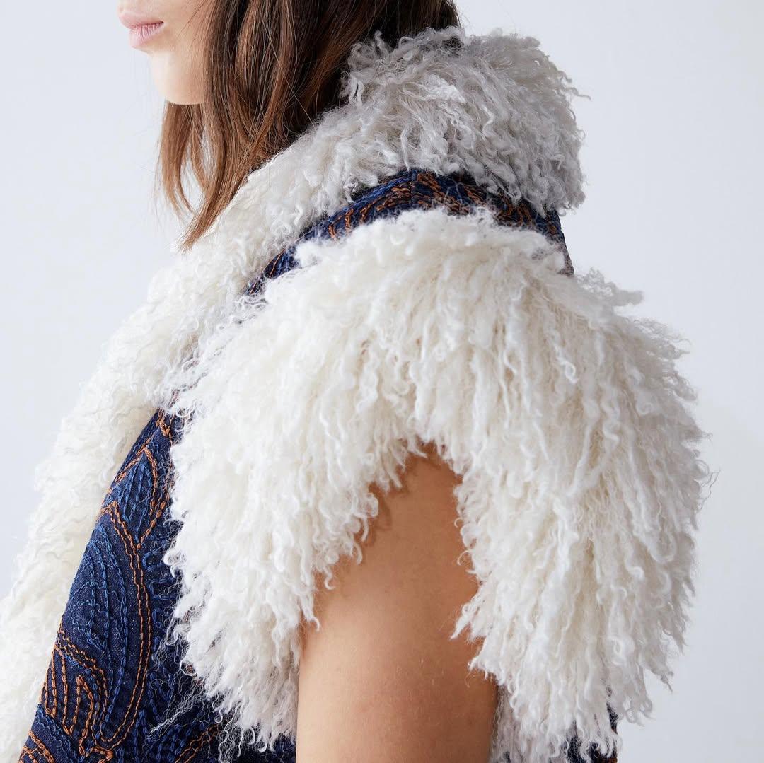 SHAFT JEANS Gilet donna Fur Jeans 