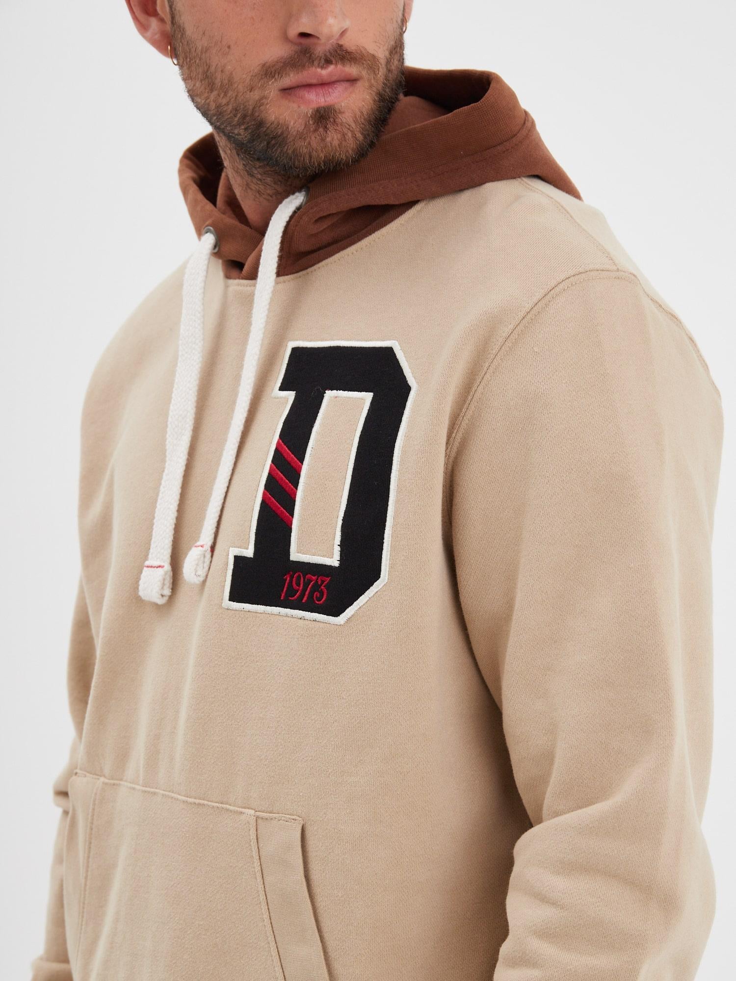 DAYTONA 73 Felpa uomo con cappuccio Foxton 