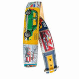 RED BELTS Cintura artigianale in pelle Mini Grand Prix 
