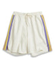 Pantaloncino donna tennis in cotone panna
