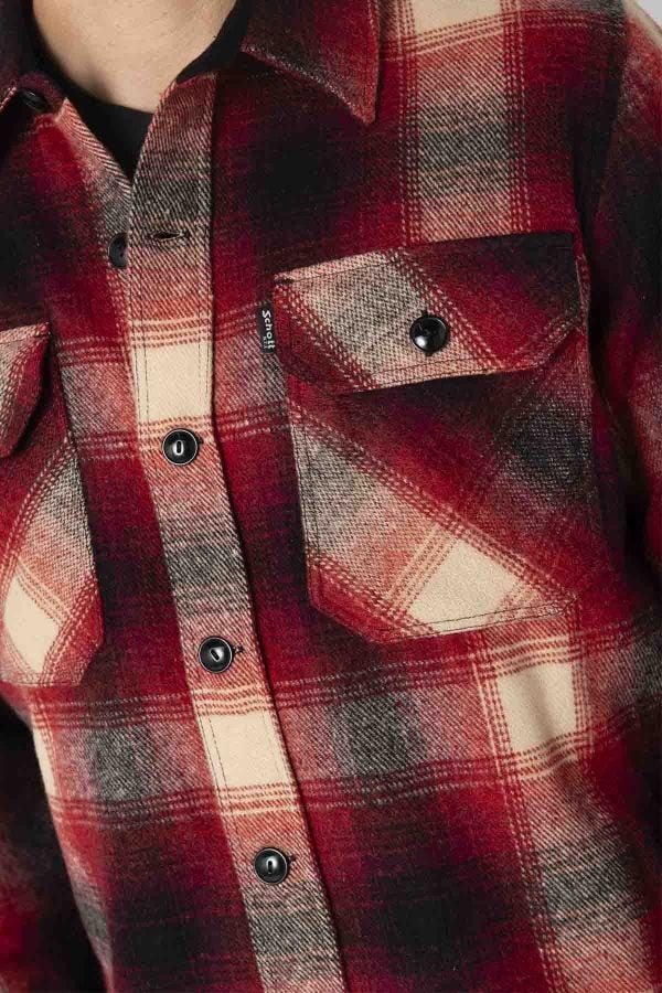 SCHOTT Giacca camicia Shcarl4 