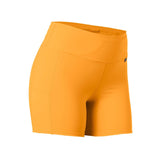 GOLDBERGH Short donna Florish sportivo aderente papaya 