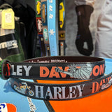 DESIGN ARTIGIANALE Cintura artigianale in pelle Harley Davidson 