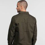 DAYTONA 73 Camicia militare uomo Jeffbull light khaki 