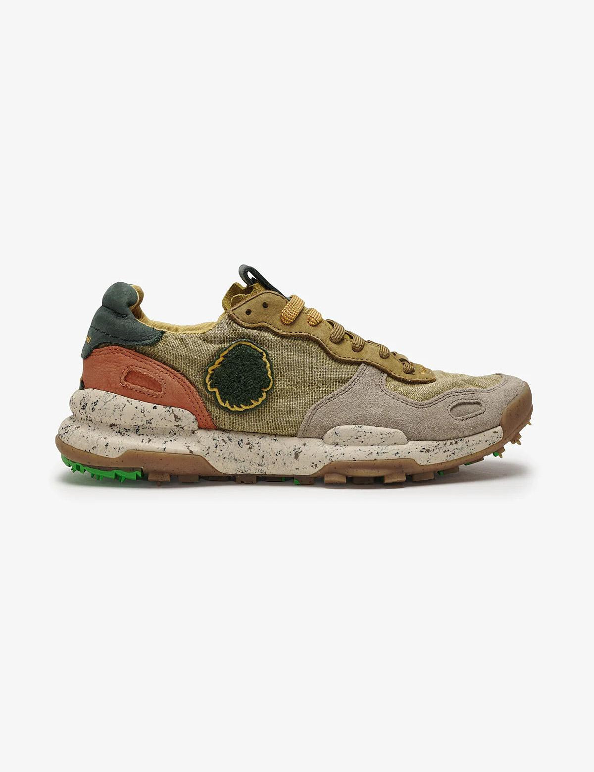 SATORISAN Sneakers donna Chacrona Psychadelic Khaki 