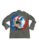 Camicia unisex America Stunt