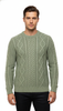 Rakki men's crew neck sweater in mako cotton