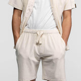 DAYTONA 73 Short uomo Fresno in spugna panna 