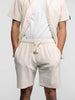 Short uomo Fresno in spugna panna