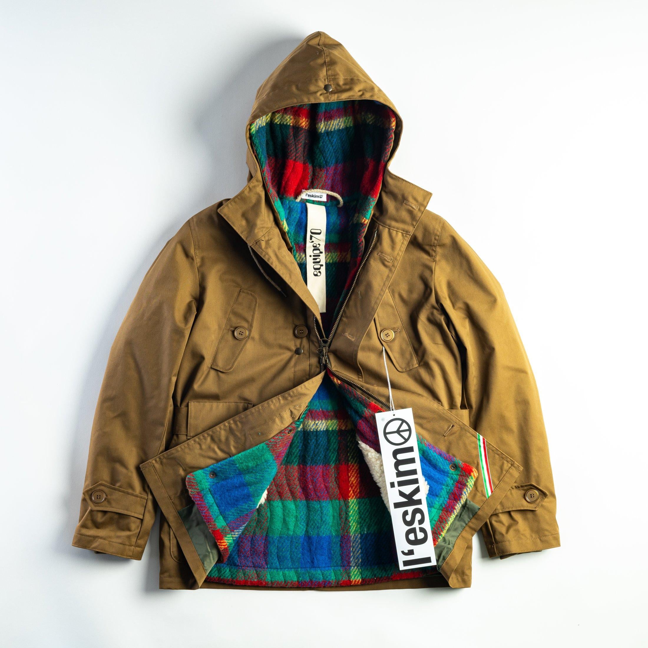 EQUIPE 70 Giacca Eskimo Leskim Mini Cammello 