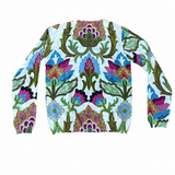 INBEDWITHYOU Maglia donna Multiprinter reversibile con scollo a V 