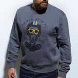 DAYTONA 73 Felpa uomo Hypster grigio scuro 