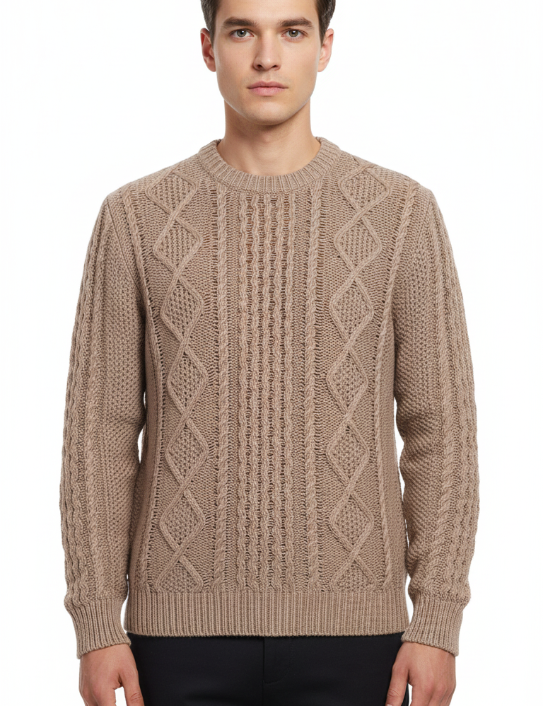 RAKKI Maglione unisex Cool Summer girocollo in cotone makò 