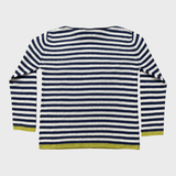 BE YOU GERALDINEALASIO Maglia Benedicta blu/bianco 