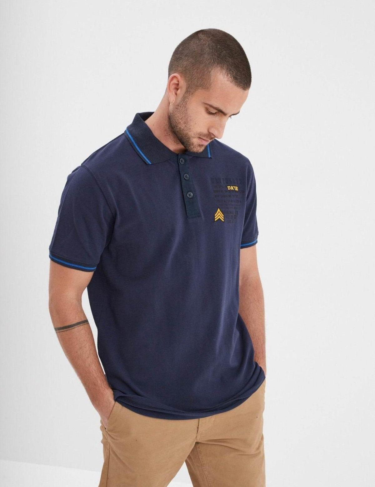 DAYTONA 73 Polo uomo in cotone Gage Piqué 