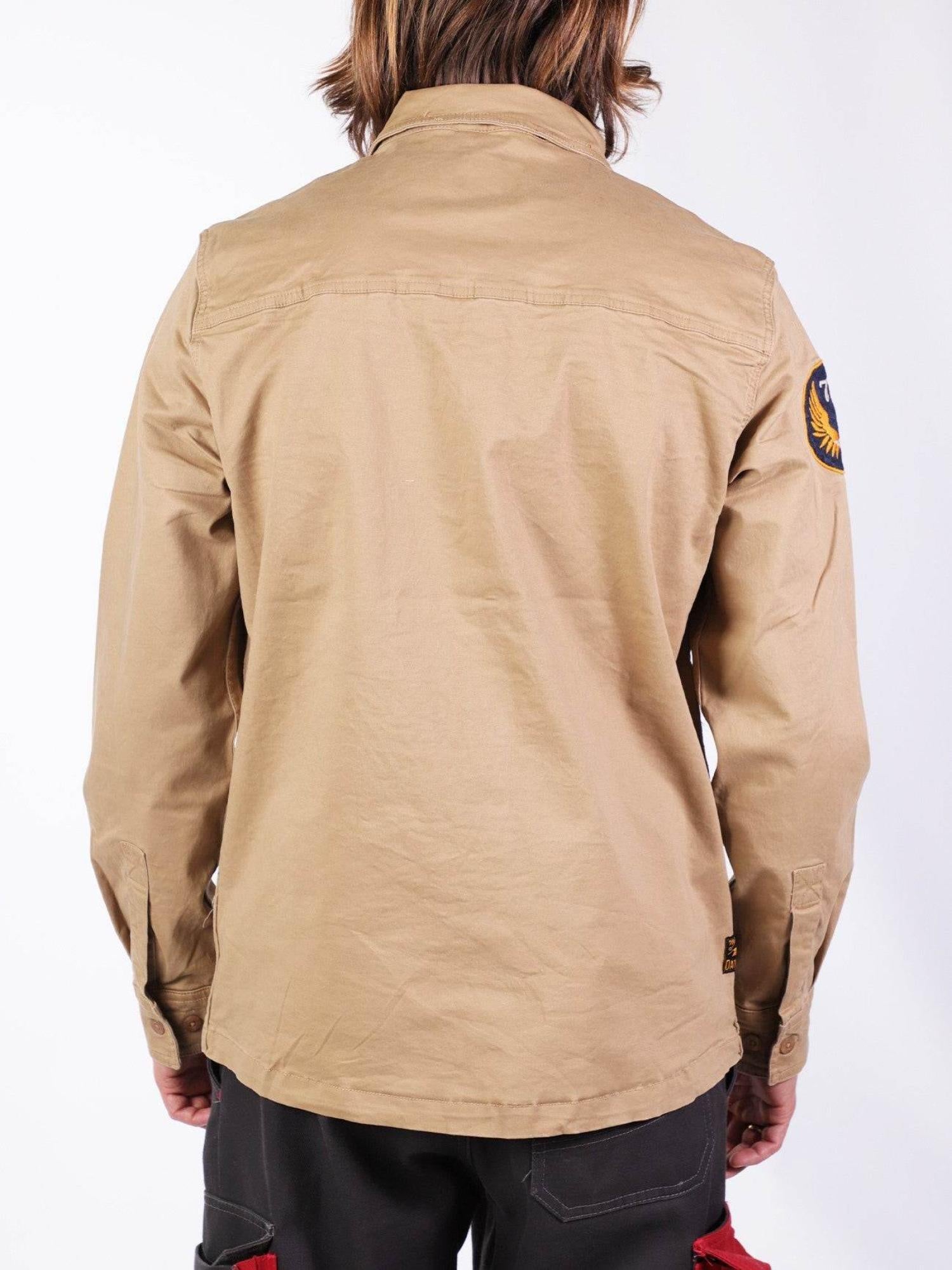 DAYTONA 73 Camicia uomo in twill di cotone Comcast 