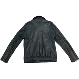 AIR FORCE Giacca pelle Lecluse navy 