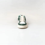 SAINT SNEAKERS Sneakers uomo in pelle Tennis bianche e verdi 