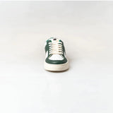 SAINT SNEAKERS Sneakers uomo in pelle Tennis bianche e verdi 