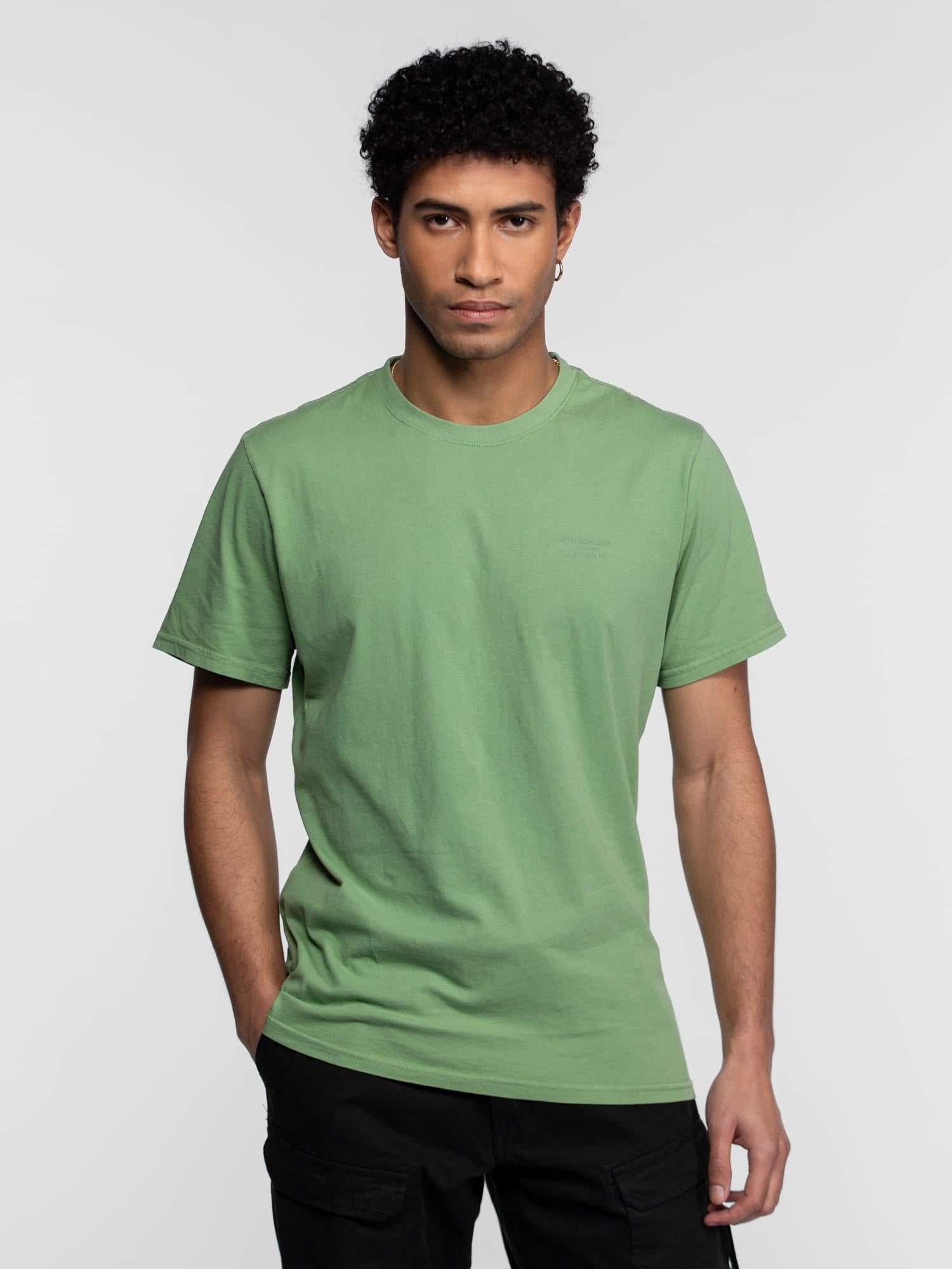 DAYTONA 73 T-shirt uomo Cedar girocollo verde 