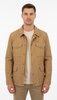 Field Jacket uomo in cotone camel