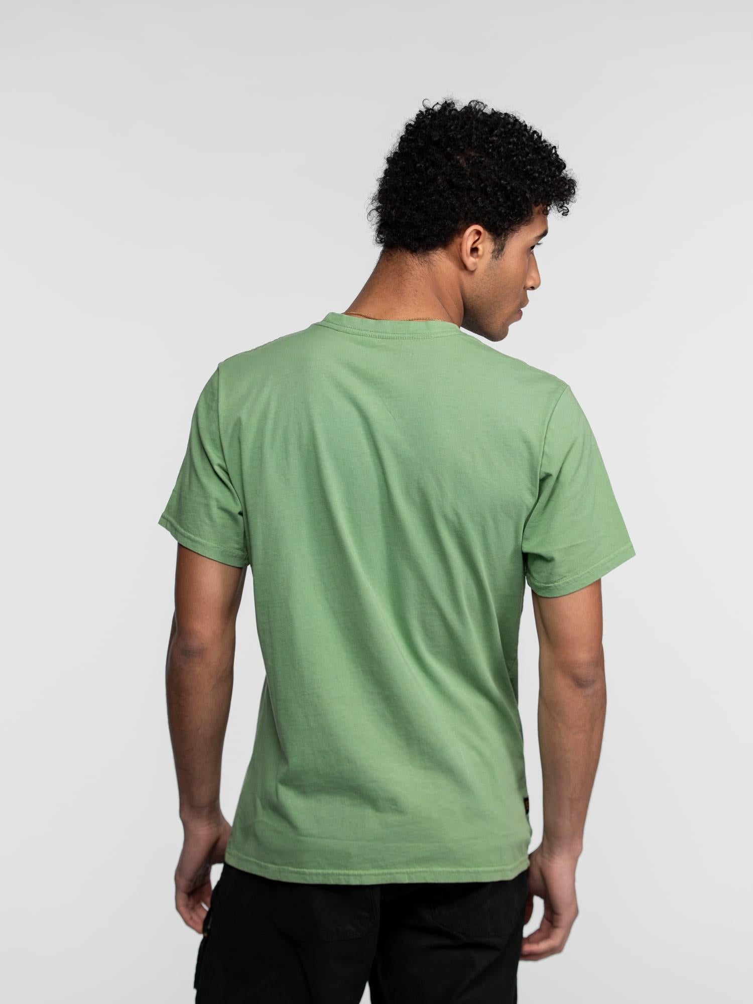 DAYTONA 73 T-shirt uomo Cedar girocollo verde 