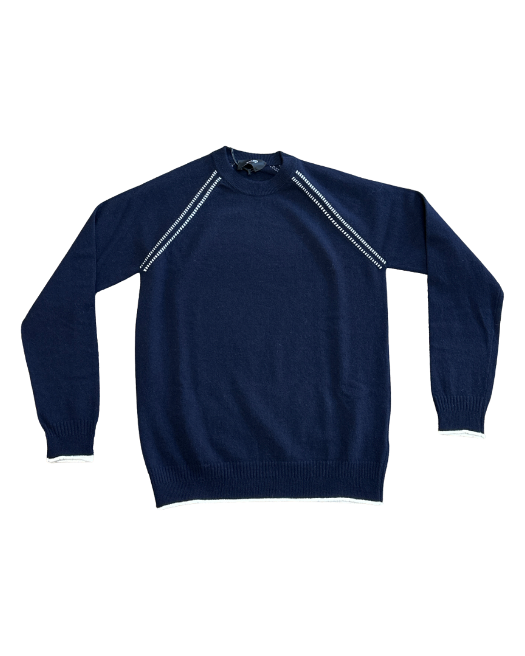 MASQ Maglia uomo in lana blu 