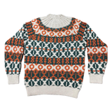 Maglione Old School uomo in baby lambswool OLD SCHOOL TRUMAN WVB - T.CAPOTE 195VARIANTE AVORIO RAKKI 