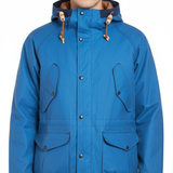 MANIFATTURA CECCARELLI Parka uomo in cotone New Fisherman blu 