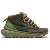 SATORISAN Stivaletti unisex in pelle verde muschio Kiso Metta Premium 