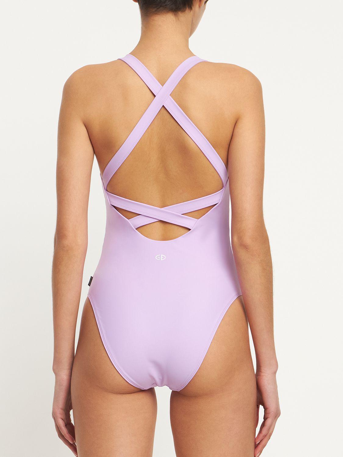 GOLDBERGH Costume intero donna Wave lilla 
