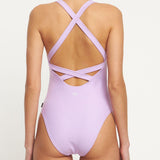 GOLDBERGH Costume intero donna Wave lilla 
