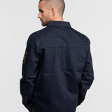 DAYTONA 73 Giacca uomo in denim blu Jefbull 