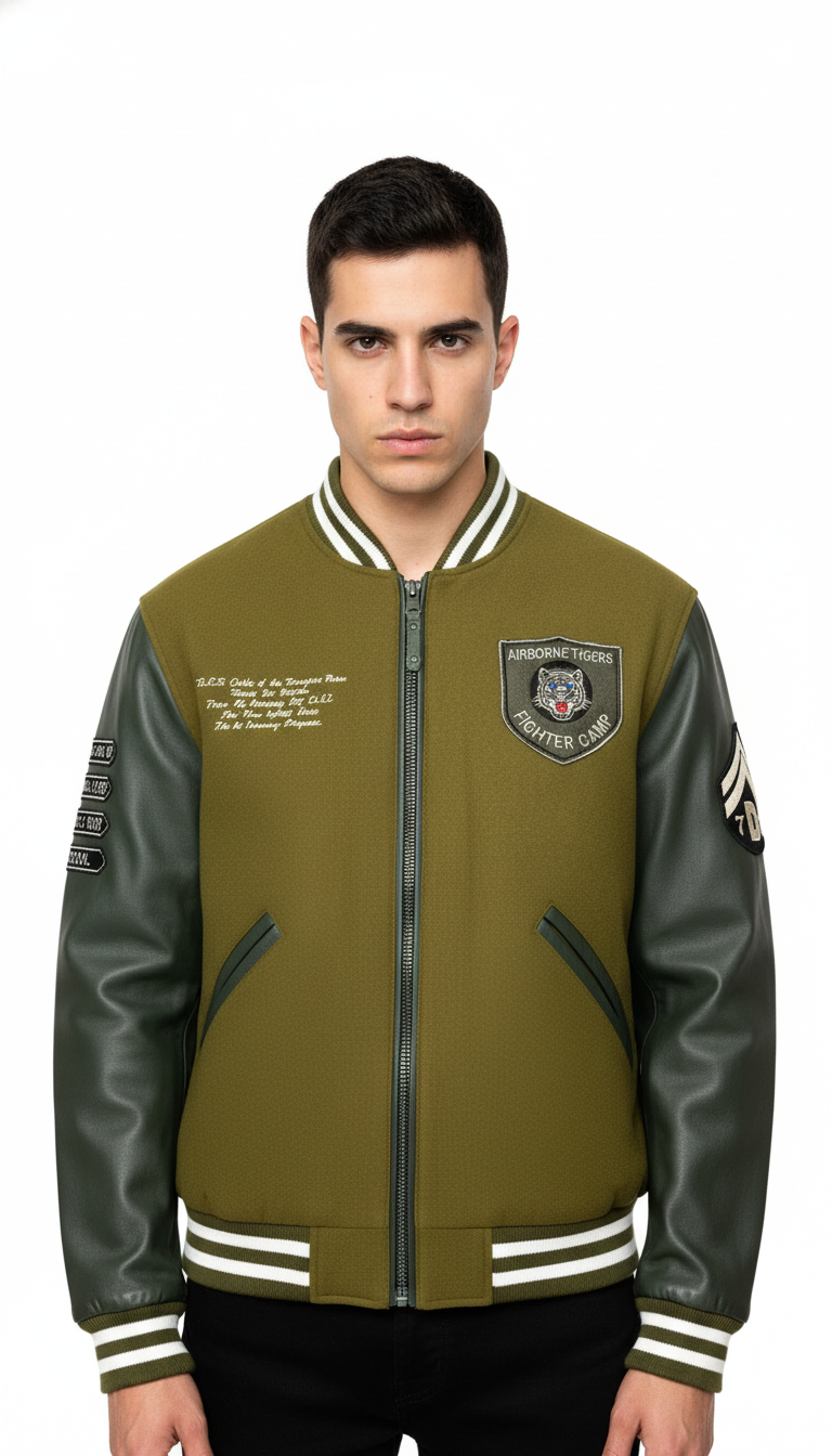 DAYTONA 73 Giacca uomo Branch Wool Verde 