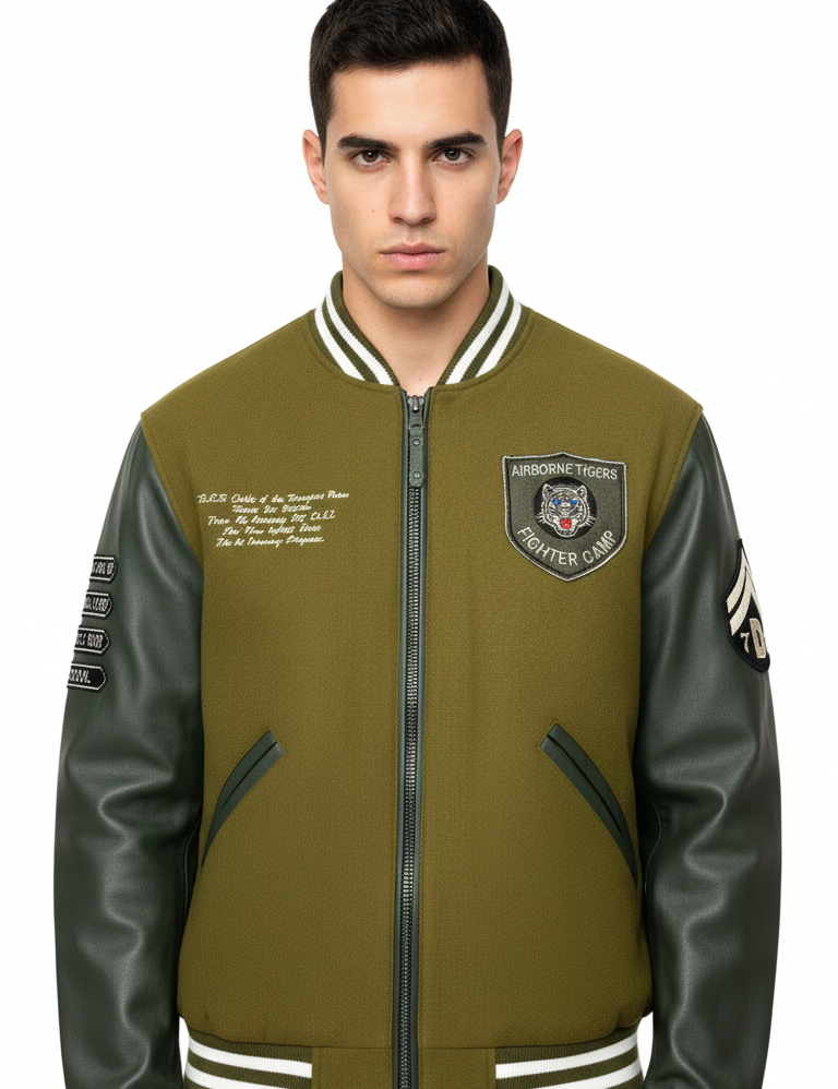 DAYTONA 73 Giacca uomo Branch Wool Verde 