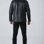 STEVE MCQUEEN Giacca uomo in pelle Sedwick 