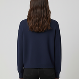 BE YOU GERALDINEALASIO Maglia Benedicta blu 