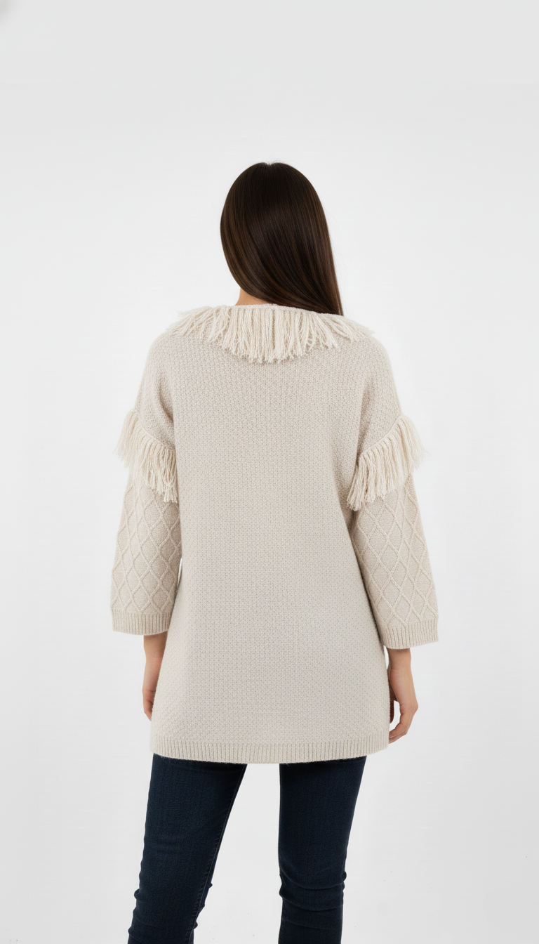 RAKKI Cardigan donna Philosophy Woman porcellana 