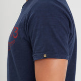 DAYTONA 73 T-shirt uomo American Slub navy 