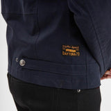 DAYTONA 73 Giacca uomo Bowen in twill di cotone blu 