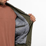 DAYTONA 73 Bomber uomo in nylon verde khaki Oshawa 