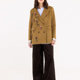 FRONT STREET Blazer Multi Pins in lana 