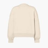 GOLDBERGH Felpa donna Relax girocollo in cotone champagne 